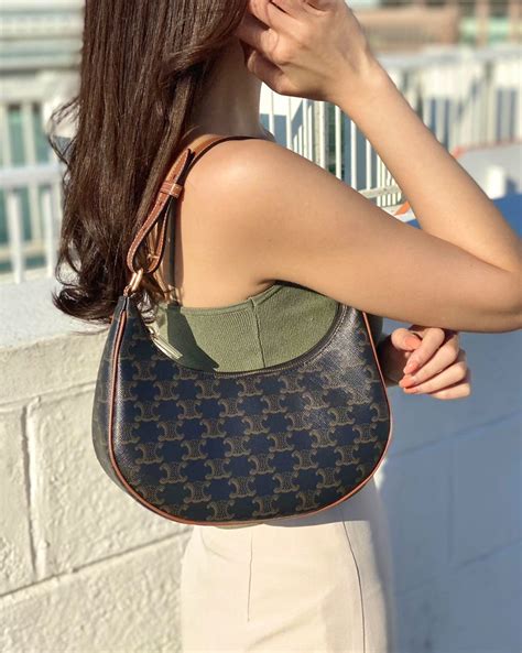 celine canvas triomphe